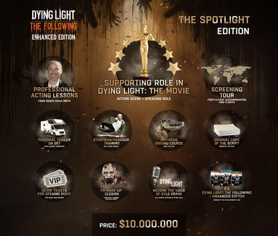 Анонсировано особое издание Dying Light за $10 млн